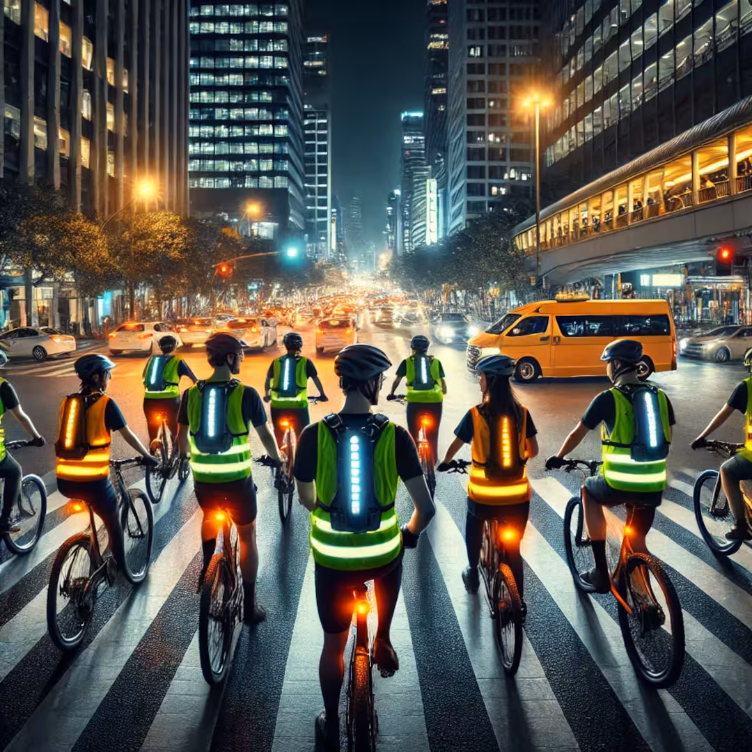 Consejos de seguridad para ciclistas nocturnos-Texglow